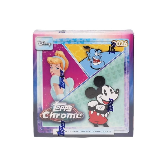 2026 Topps Chrome Disney Mega Box