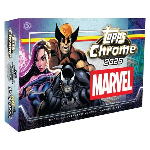 2026 Topps Chrome Marvel Hobby Box