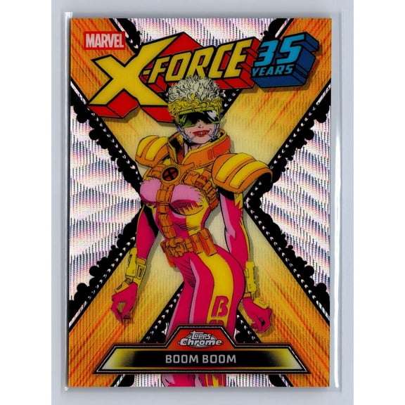 2026 Topps Chrome Marvel X-Force 35 Years Boom Boom XF-03