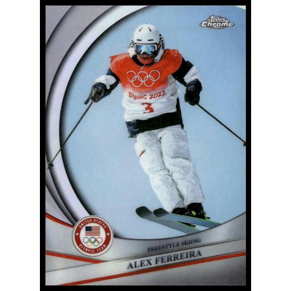 2026 Topps Chrome Olympic Alex Ferreira #21 Refractor