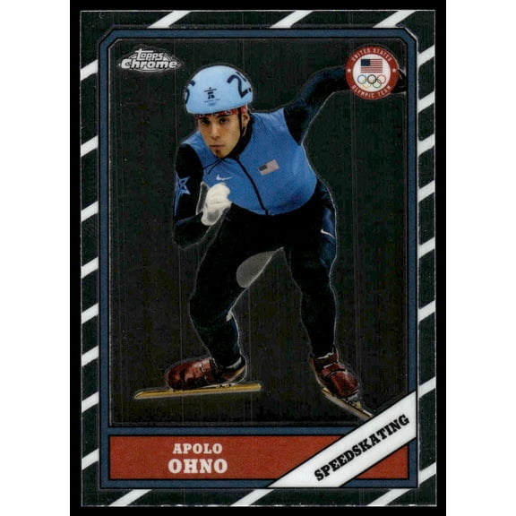 2026 Topps Chrome Olympics Apolo Ohno #T86-7