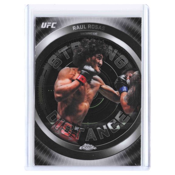 2026 Topps Chrome Striking Distance SD-2 Raul Rosas UFC MMA Card