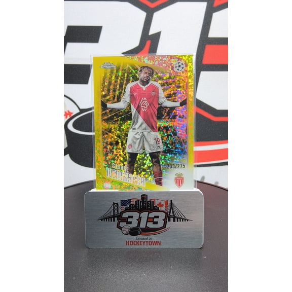 2026 Topps Chrome UEFA Club Competitions George Ilenikhena #129 Mini-Diamond /275