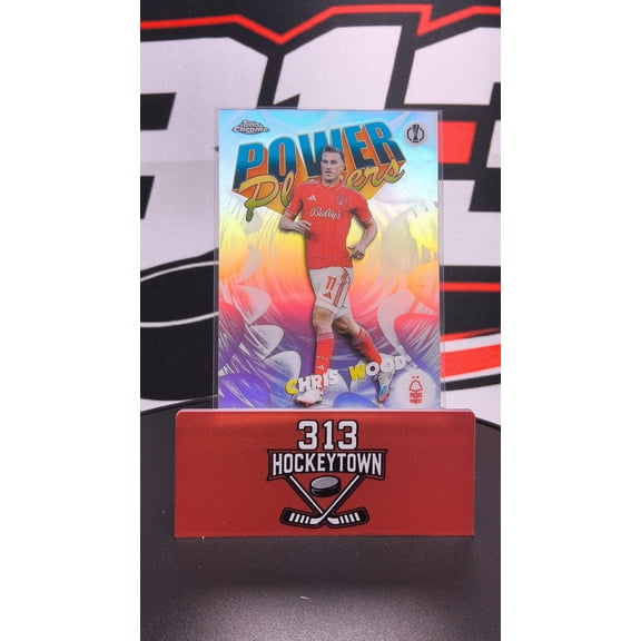 2026 Topps Chrome UEFA Club Competitions Power Players Chris Wood #PP-25