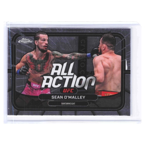 2026 Topps Chrome UFC All Action Sean O'Malley AA-40 Trading Card MMA UFC