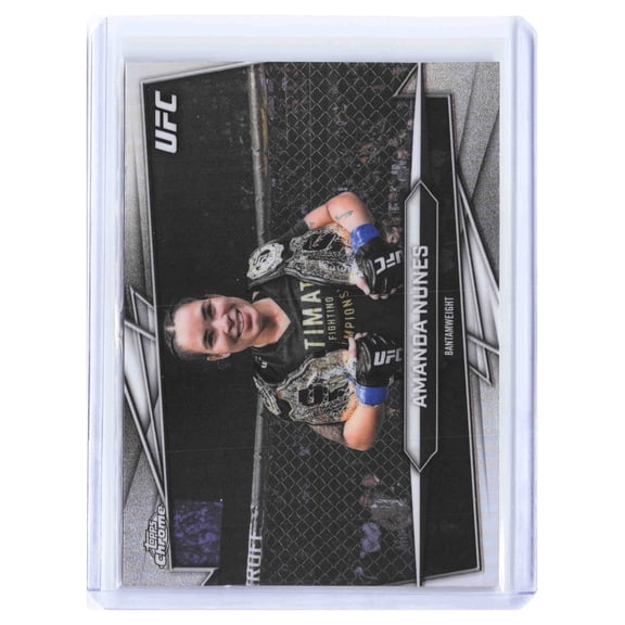 2026 Topps Chrome UFC Amanda Nunes #195 Refractor