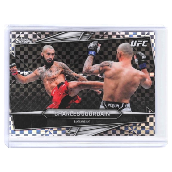 2026 Topps Chrome UFC Charles Jourdain #169 X-Fractor
