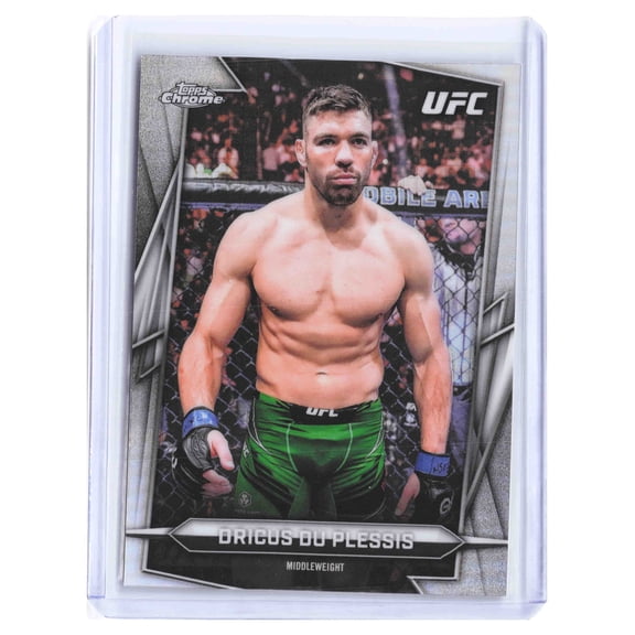 2026 Topps Chrome UFC Dricus Du Plessis #10 HOLO