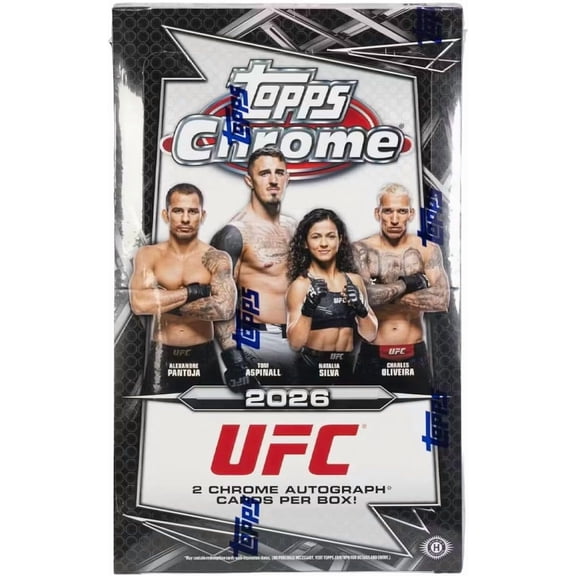 2026 Topps Chrome UFC Hobby Box