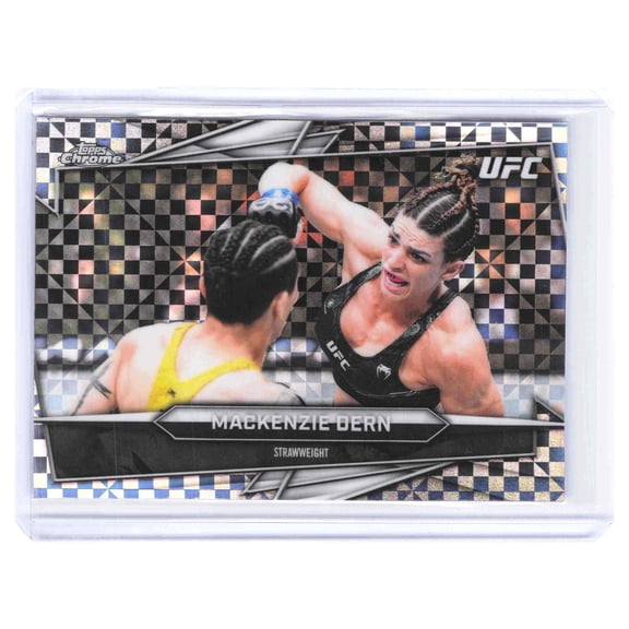2026 Topps Chrome UFC Mackenzie Dern #185 X-Fractor UFC UFC Mixed Martial Arts (MMA) Trading Card