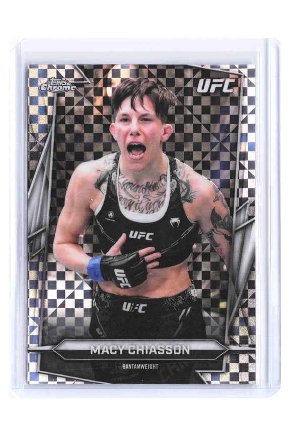 2026 Topps Chrome UFC Macy Chiasson #105 X-Fractor