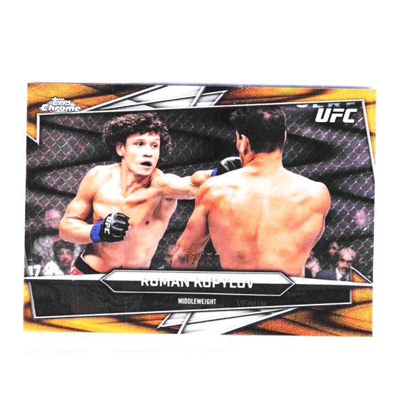 2026 Topps Chrome UFC Roman Kopylov MMA Trading Card #149 Gold Refractor 32/50