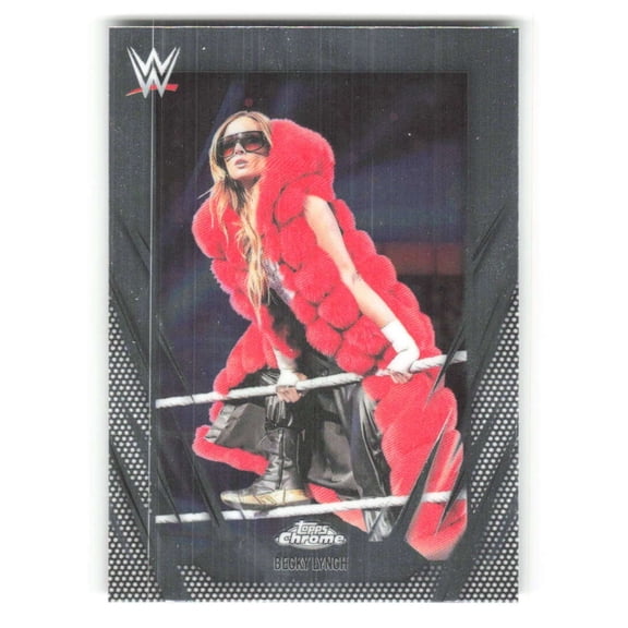 2026 Topps Chrome WWE #11 Becky Lynch Raw Wrestling Base Trading Card