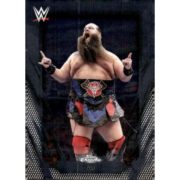 2026 Topps Chrome WWE #111 Ivar Raw Wrestling Base Trading Card