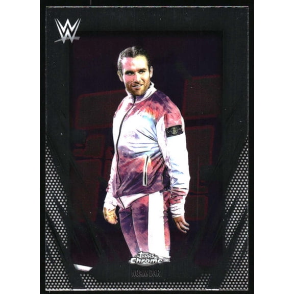 2026 Topps Chrome WWE #130 Noam Dar NXT Wrestling Base Trading Card