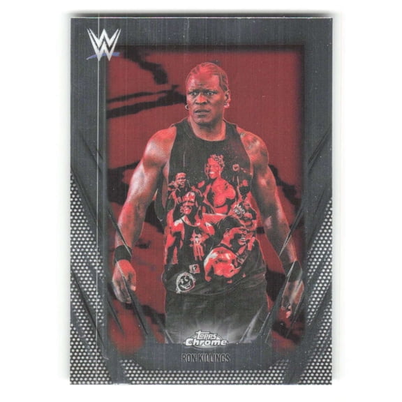 2026 Topps Chrome WWE #14 Ron Killings SmackDown Wrestling Base Trading Card