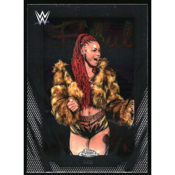 2026 Topps Chrome WWE #143 B-Fab SmackDown Wrestling Base Trading Card