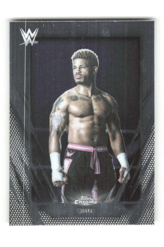 2026 Topps Chrome WWE #180 Wes Lee NXT Wrestling Base Trading Card