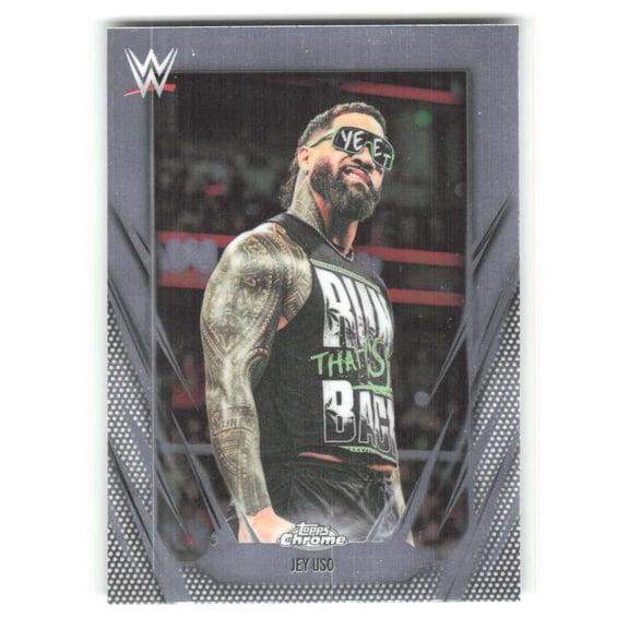 2026 Topps Chrome WWE #83 Jey Uso Raw Wrestling Base Trading Card