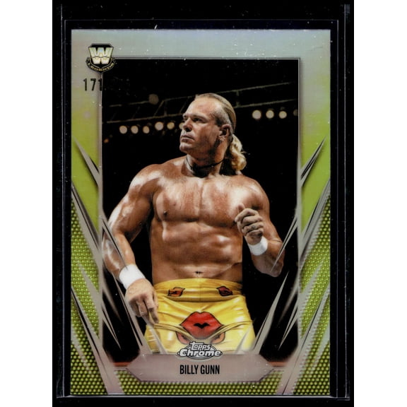 2026 Topps Chrome WWE Billy Gunn #22 Refractor D-Generation X WWE Wrestling Trading Card