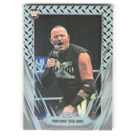 2026 Topps Chrome WWE Diamond Plate Refractor #23 Road Dogg Jesse James Legend Wrestling Trading Card
