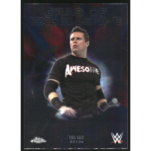 2026 Topps Chrome WWE Eras of Excellence #ERA-1 The Miz SmackDown Wrestling Trading Card