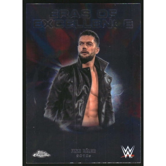 2026 Topps Chrome WWE Eras of Excellence #ERA-19 Finn Balor Raw Wrestling Trading Card