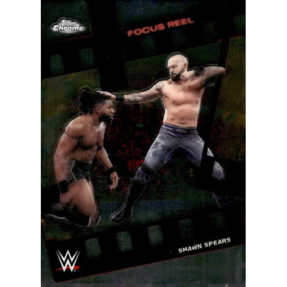 2026 Topps Chrome WWE Focus Reel #FR-11 Shawn Spears NXT Wrestling Trading Card