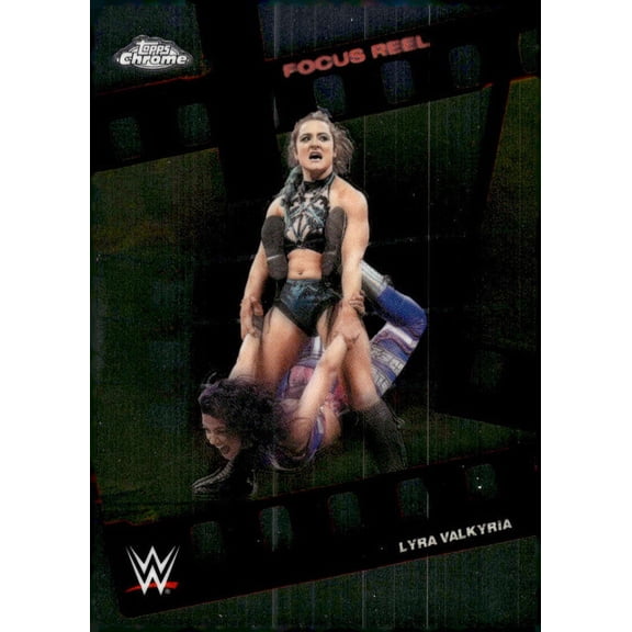 2026 Topps Chrome WWE Focus Reel #FR-12 Lyra Valkyria Raw Wrestling Trading Card
