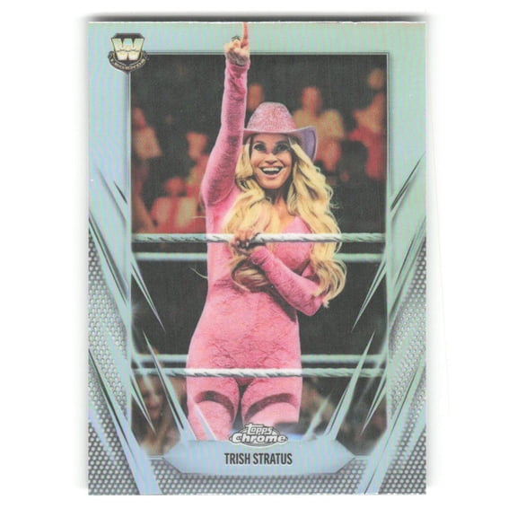 2026 Topps Chrome WWE Refractor #115 Trish Stratus Legend  Wrestling Trading Card
