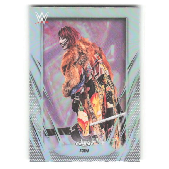 2026 Topps Chrome WWE Refractor #27 Asuka Raw Wrestling Trading Card