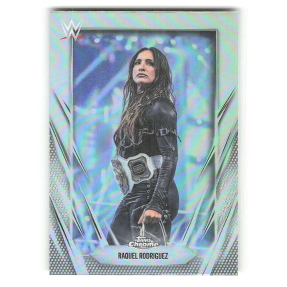 2026 Topps Chrome WWE Refractor #84 Raquel Rodriguez Raw Wrestling Trading Card