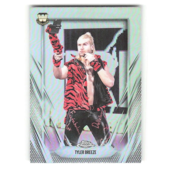 2026 Topps Chrome WWE Refractor #91 Tyler Breeze Legend Wrestling Trading Card