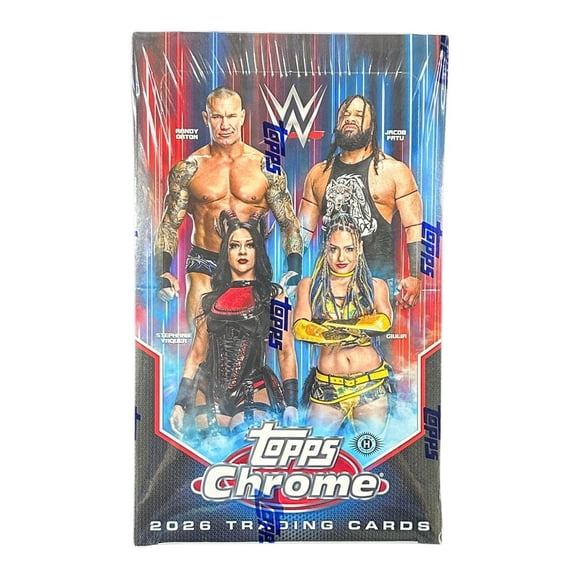 2026 Topps Chrome WWE Hobby Box