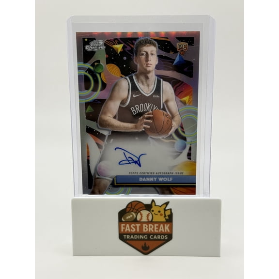 2026 Topps Cosmic Chrome Danny Wolf #CCA-DW Autograph Variation RC