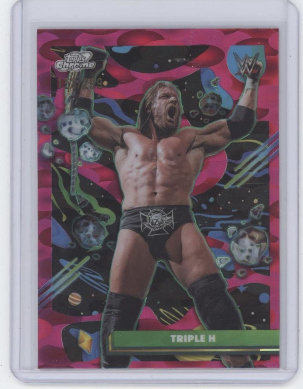 トリプルHフレアオートンバティスタ autograph Triple H Autograph