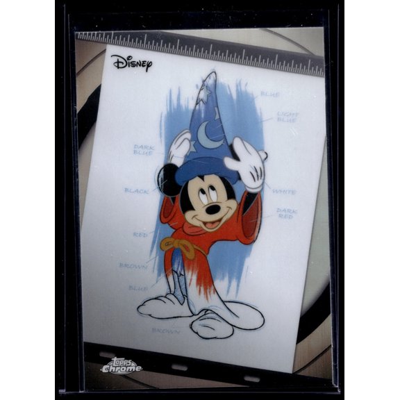2026 Topps Disney Chrome Ink and Paint Ink and Paint #I&P-3 Sorcerer's Apprentice Mickey Mouse