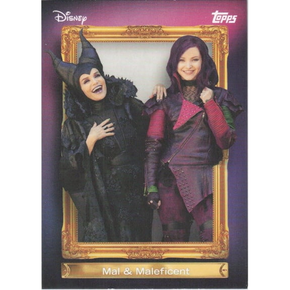 2026 Topps Disney Neon Family First FF-34 Maleficent English Trading Card Near Mint or Better