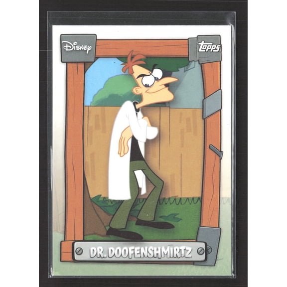 2026 Topps Disney Phineas and Ferb Dr. Doofenshmirtz #P&F-15 Excellent Card