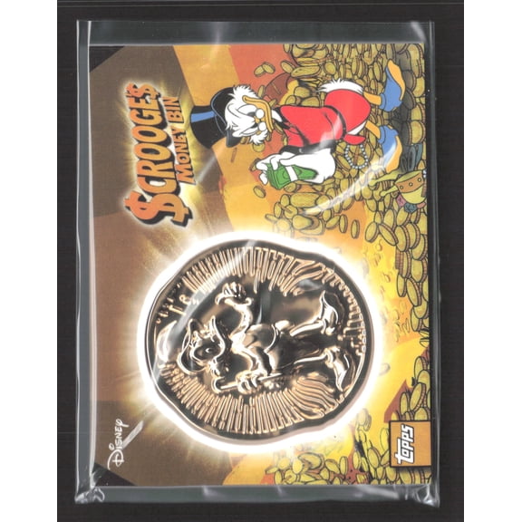 2026 Topps Disney Scrooge's Money Bin Manufactured Metal Coin Relic #SMB-1
