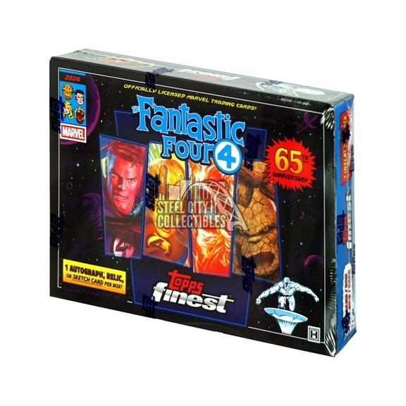 2026 Topps Finest Fantastic Four Hobby Box