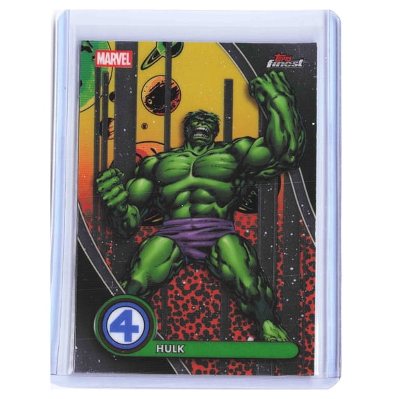 2026 Topps Finest Marvel Hulk Base Trading Card #92