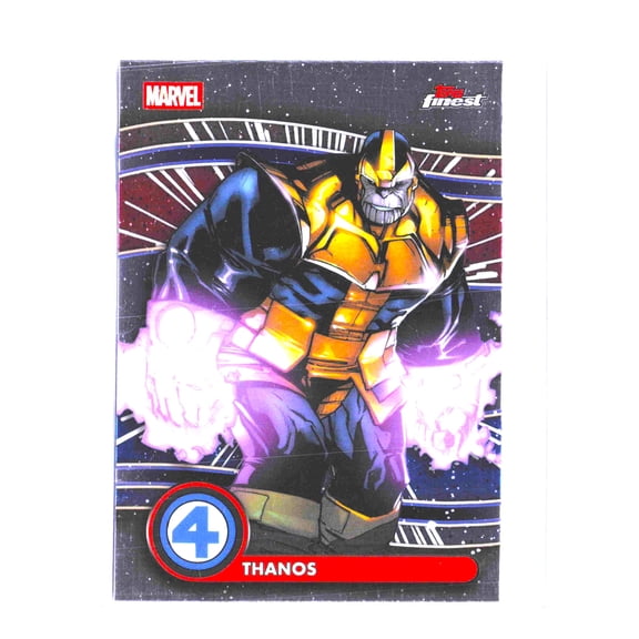 2026 Topps Finest Marvel Thanos Uncommon Trading Card #079