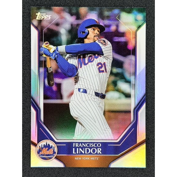 2026 Topps Francisco Lindor New York Mets Trading Card #MLB-4 Topps Collector Kit
