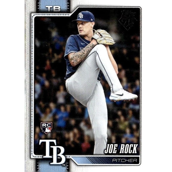 2026 Topps Joe Rock #134 RC Tampa Bay Rays Baseball Card