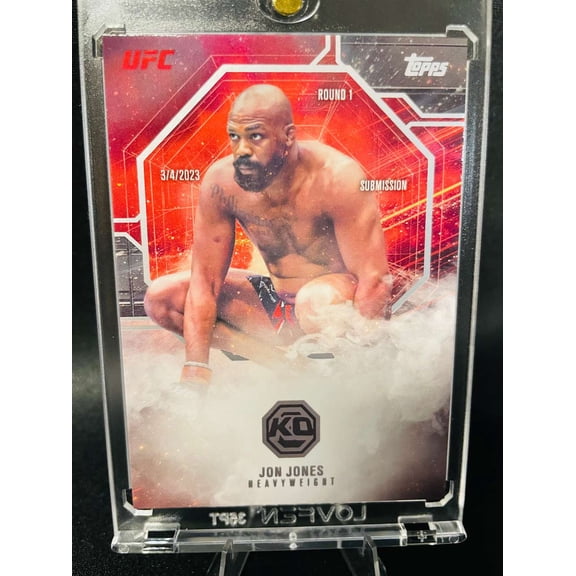 2026 Topps Knockout UFC Instant Arrival Jon Jones IA-8 MMA Trading Card