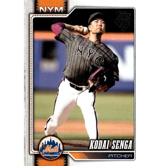 2026 Topps Kodai Senga #667 Near Mint Mets Baseball Card New York Mets MLB Baseball Trading Card