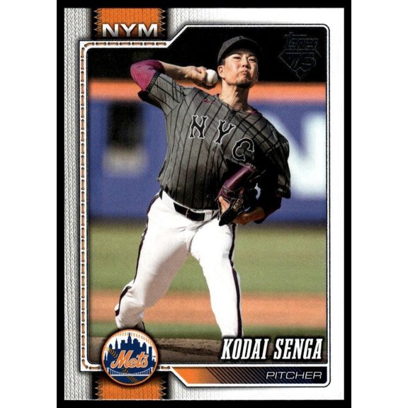 2026 Topps Kodai Senga #667 New York Mets Baseball Card New York Mets MLB BASEBALL Trading Card