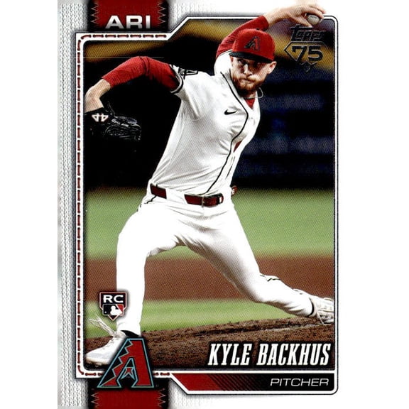 2026 Topps Kyle Backhus #21 RC Arizona Diamondbacks Baseball Card