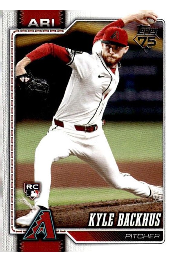 2026 Topps Kyle Backhus #21 RC Arizona Diamondbacks Baseball Card